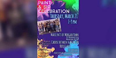 Paint & Sip Celebration | Marilyn's of Morgantown, Northpointe Plaza, Morgantown, WV, USA