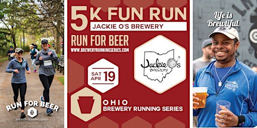 5k Beer Run x Jackie O's on Fourth | 2024 Ohio Brewery Running Series | Jackie O's On Fourth