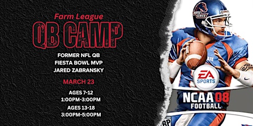Farm League QB Camp | 19717 Stuebner Airline Rd