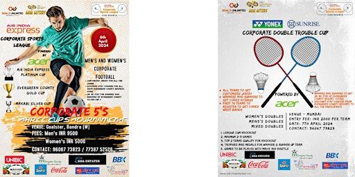 Air India Express Corporate Sports League 2024 | Goalster - St. Joseph’s Sports Complex
