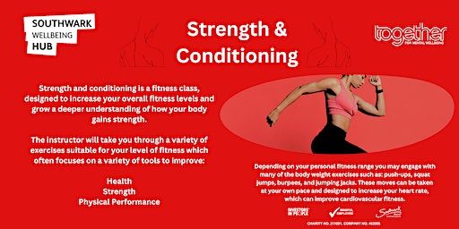 Strength and Conditioning | The Southwark Wellbeing Hub @ The Southwark Resource Centre