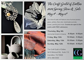 The Craft Guild Spring Show & Sale | 3410 Midcourt Rd