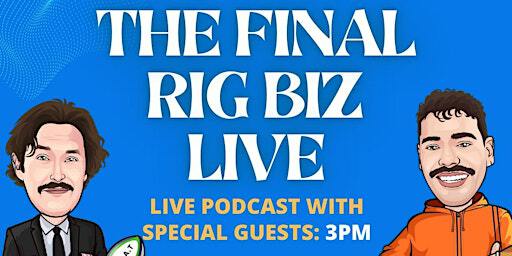 Archie Curzon: The Rig Biz Pod & Eng vs Ireland LIVE | The Clapham Grand