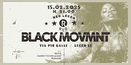 Black MOVMNT | Red Lecco
