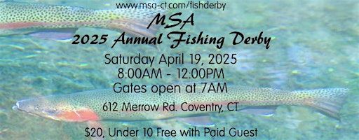 Manchester Sportsmen's Association Annual Fishing Derby | Manchester Sportsmen's Association