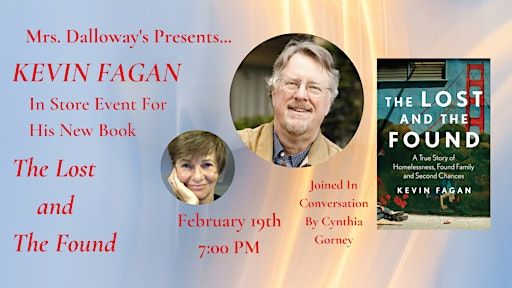 Kevin Fagan's THE LOST AND THE FOUND In Store Presentation And Signing | Mrs Dalloway's