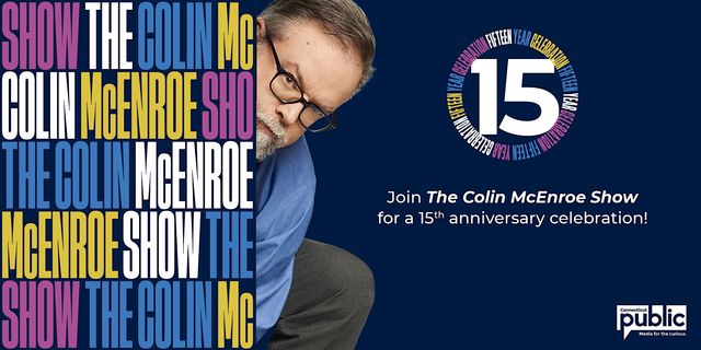 The Colin McEnroe Show 15th Anniversary Celebration! | Yale Peabody Museum