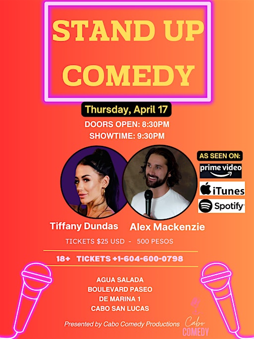 English Comedy Night at Agua Salada! | Agua Salada