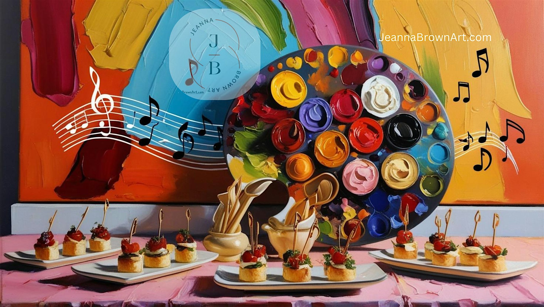 An Art Experience: Vibrant Abstractions | 302 E Queen St