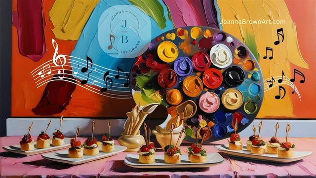 An Art Experience: Vibrant Abstractions | 302 E Queen St