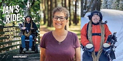 Ian MacKay & Karen Polinsky- Ian's Ride: A Long-Distance Journey to Joy | Village Books and Paper Dreams