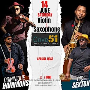 Black & White Party with Dominique Hammons & Ric Sexton | COVE 51