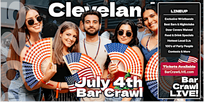 Official July 4th Bar Crawl Cleveland Independence Day Bar Crawl LIVE | The IVY
