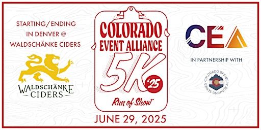 Colorado Event Alliance 5k | Waldschänke Ciders | Denver | Waldschänke Ciders + Coffee