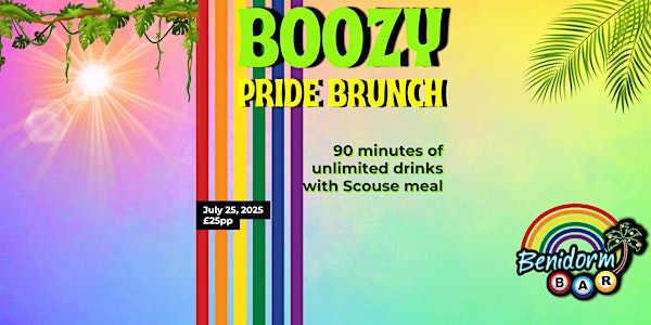 Boozy Pride Brunch @ The Benidorm Bar | The Benidorm Bar