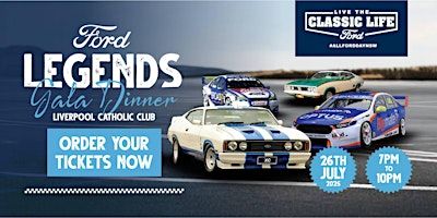 Ford Racing Legends Gala Dinner | Liverpool Catholic Club