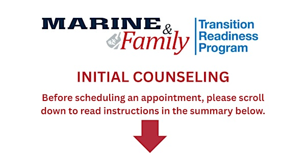 Initial Counseling (IC) - MCRD SD/WRR | MCRD San Diego