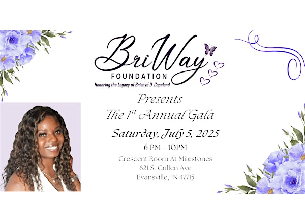1st Annual BriWay Foundation Gala | Crescent Room At Milestones