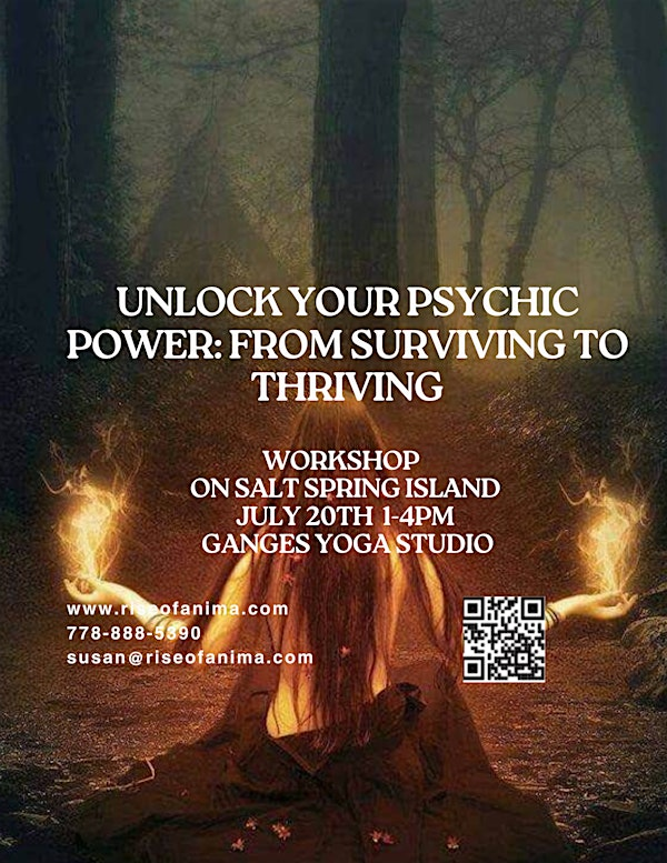 Workshop - Unlock Your Psychic Power: From Surviving to Thriving | 122 Upper Ganges Rd