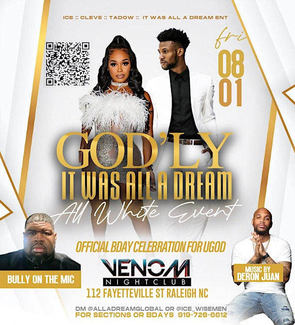 God’LY Official All White Leo Bash @ Venom | Venom Nightclub