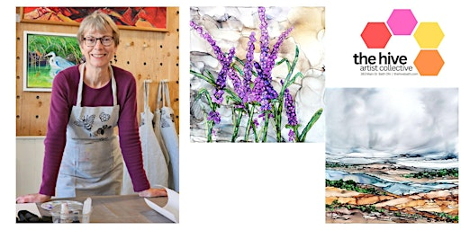 Abstract Landscapes in Alcohol Ink with Sabine Sousa | 363 Main Street Bath