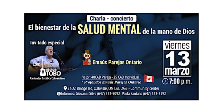 El Bienestar de la Salud Mental de la Mano De Dios | Queen Elizabeth Park Community and Cultural Centre
