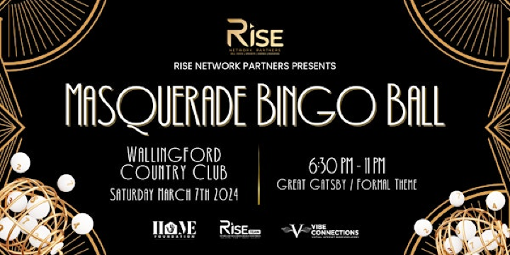 Masquerade Bingo Ball 2026 | Terrace on the Green, Harrison Road, Wallingford, CT, USA