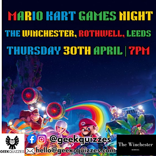 Mario Kart Games Night | The Winchester