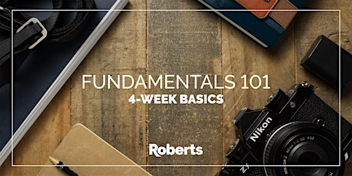 4 WEEK FUNDAMENTALS OF PHOTOGRAPHY: AUGUST  15, 22 , 29  SEPT 5  : DOWNTOWN | Roberts Camera - Downtown Indianapolis
