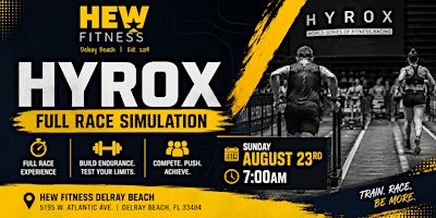 HYROX Race Simulation | 5195 W Atlantic Ave