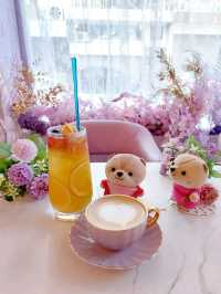 太子 | Purple Cafe | 打卡紫色花花咖啡店☕