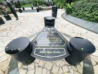 Commemorative park at Telok Ayer
