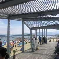 水清沙幼嘅人工沙灘🏖️