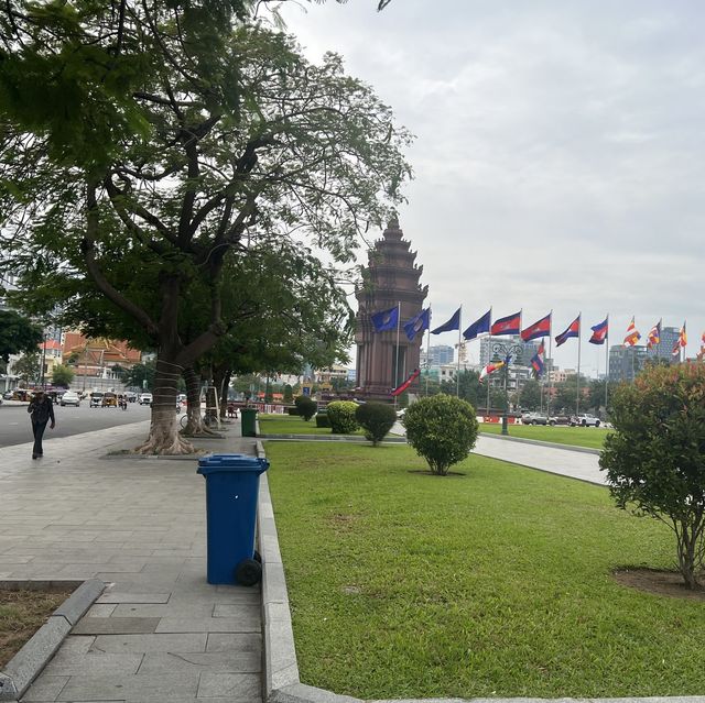 Independent movement in Phnom Penh, Cambodia 