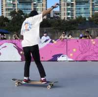 滑板遊戲好地方🛹 Meiti Hockey Rink 美堤極限公園