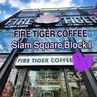 FIRE TIGER COFFEE Siam Square Block I 💜