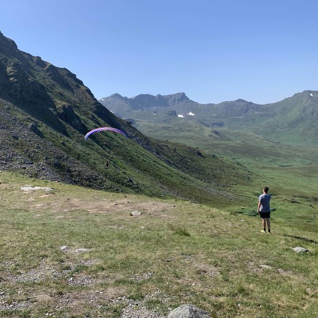 3880 ft. Above Sea Level. Parasailing anyone 