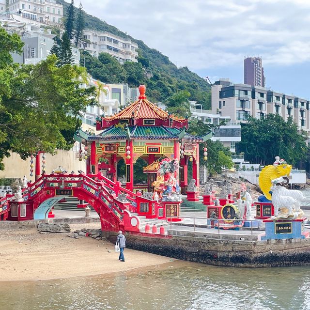 淺水灣古色古香鎮海樓公園