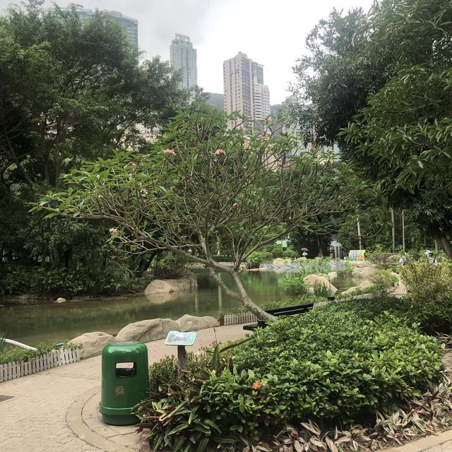 環境舒適嘅市區公園