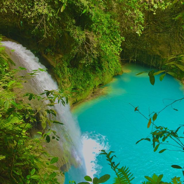 Try Canyoneering at Kawasan Falls