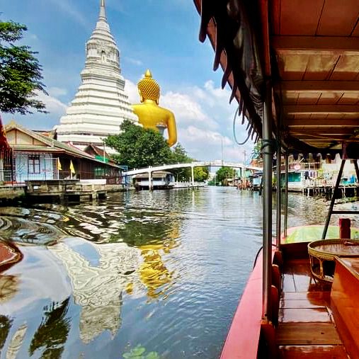 Take a Boat trip along Chao Phraya river 