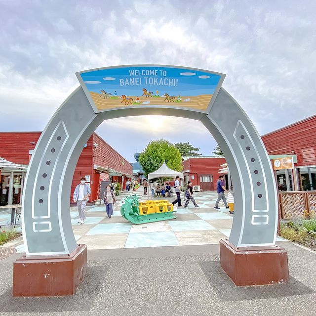 夏の帯広競馬場場外エリア
