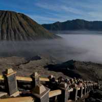 The sacredness of Mount Bromo
