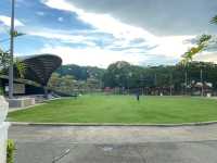 Nice inner-city landscaped park