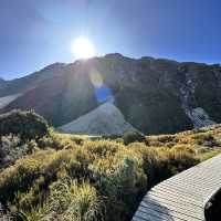 NZ Mt. Cook Hooker Valley Track