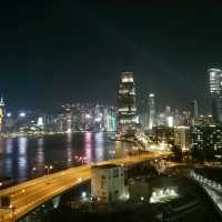  擁有超靚夜景可望尖沙咀同香港嘅酒店