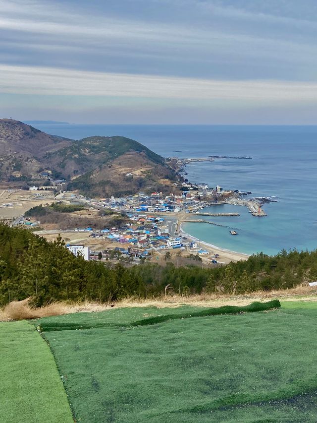 <포항> 갯마을 차차차에 나온 곤륜산 활공장과 두낫디스터브 카페