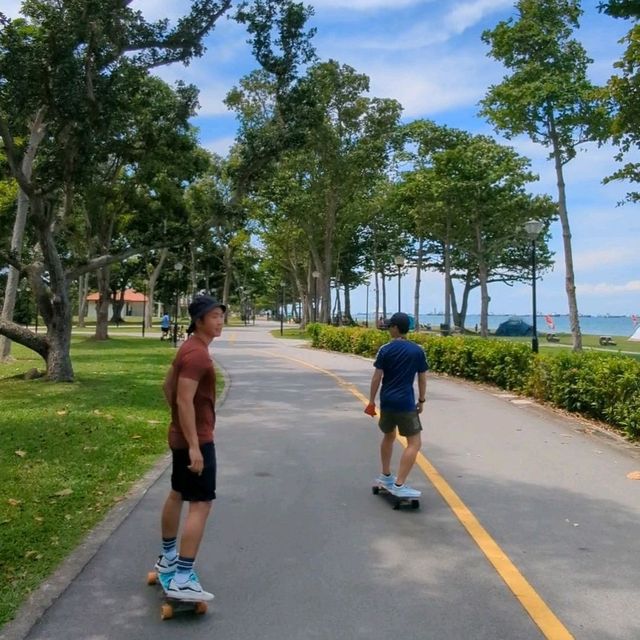 Family fun at East Coast Park