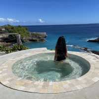 Spectacular views cliff club at Blue Lagoon! 