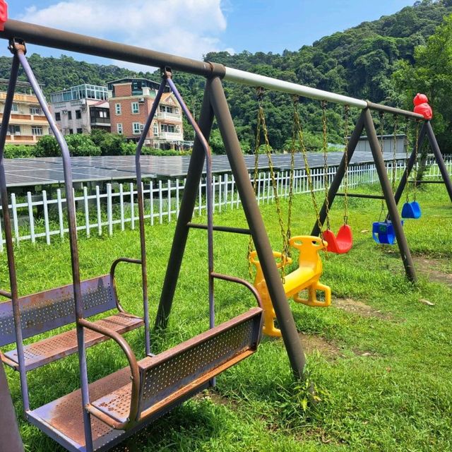大埔蝶豆花園 天空之鏡 親親大自然